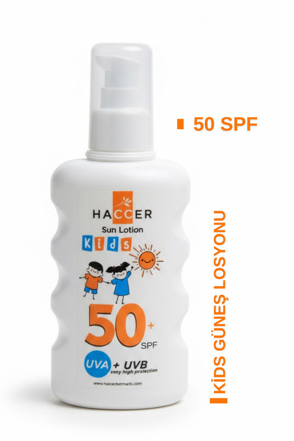 Haccer Kids Güneş Losyonu 50+ Spf 200 Ml