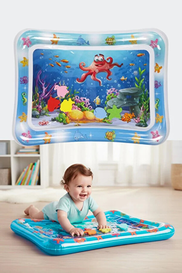 viyol marketim Bebek Su Oyun Matı – Tummy Time Gelişim Oyuncağı
