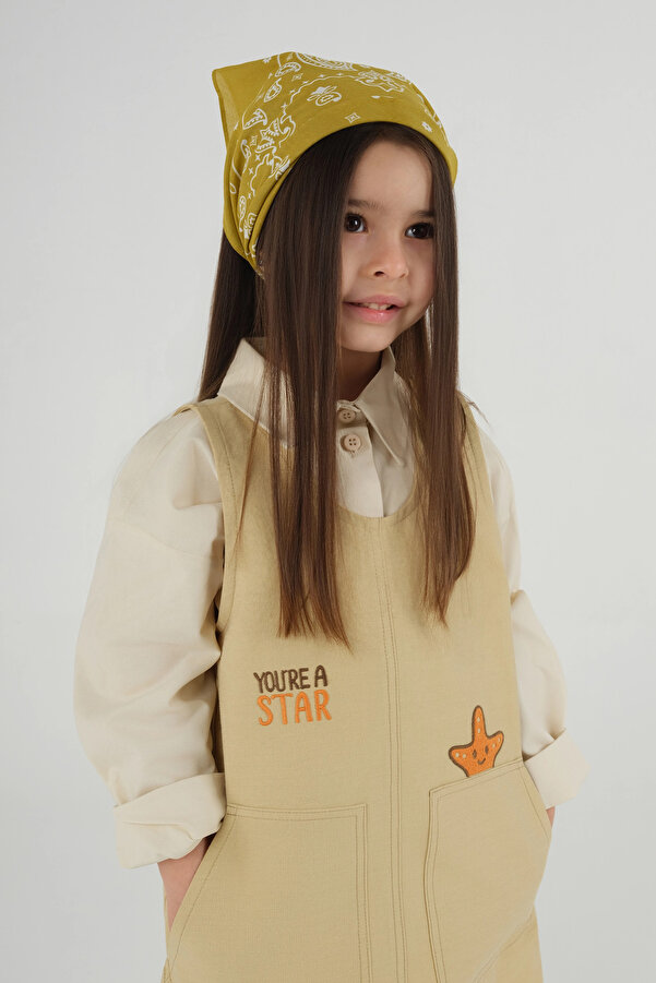 Mioma Kids Cep Detaylı Jile Tereyağ Sarısı