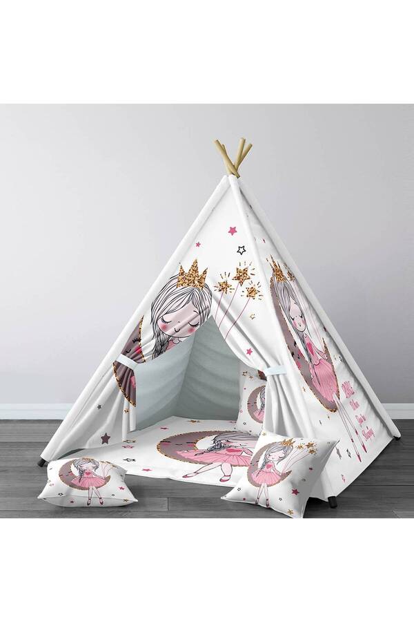 instababyrooms Çocuk Oyun Çadırı Rüya temalı kız Dijital Baskılı