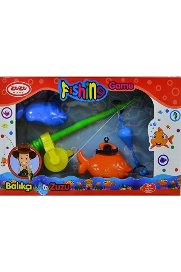 Zuzu Oyuncak Balık Tutma Oyunu Kutulu 04072