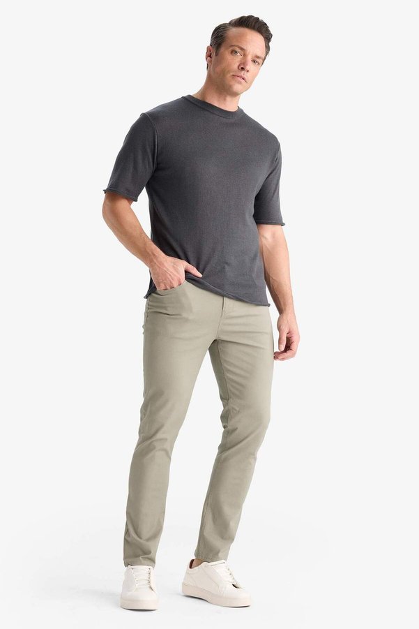 Defacto Slim Fit Slim Fit Skinny Leg Pocket Trousers B2089Ax25Au