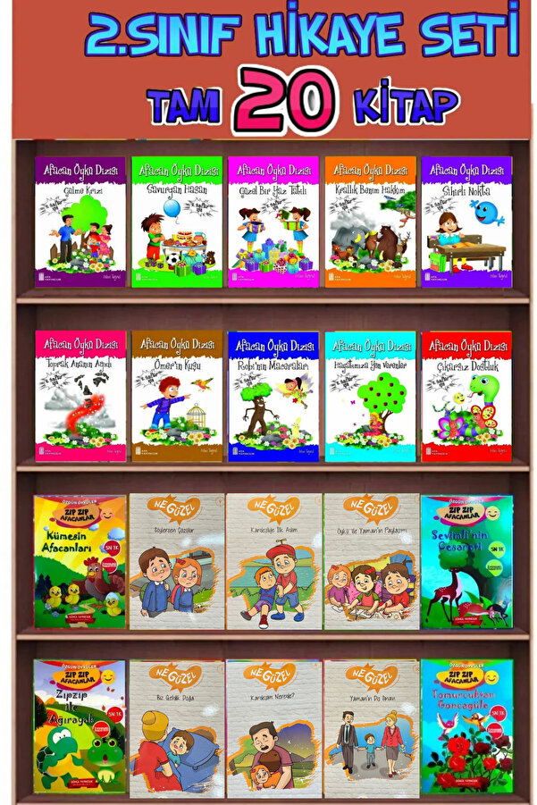 GÖNÜL YAYINCILIK 2.sınıf Öğrencilerinin Zevkle Okuyacağı Hikaye Seti