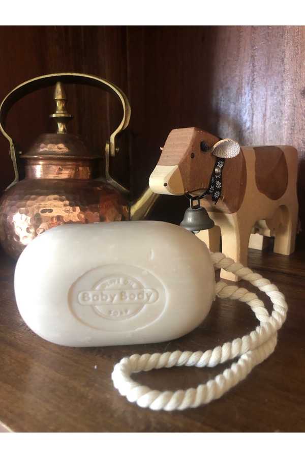 Zeytinli Keçi Çiftliği Keçi Sütlü Bebek Sabunu (SAF ZEYTİNYAĞLI & %100 DOĞAL)