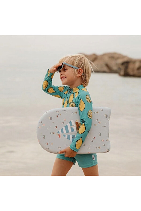 rg kidsstore UV Korumalı Bebek Uzun Kollu Şort Mayo – Güneş Korumalı Deniz ve Havuz Mayosu_RG339