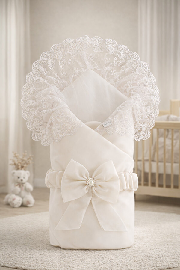 Tomuycuk Kumru Kristal Kı Bebek Kundağı Unisex Bebek Dış Kundak Battaniyesi Hastane Çıkışı Kundak Battaniye