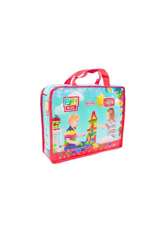 Asya Oyuncak Playblox Block Shine 107 Parça Bag Girls&Boys 2953