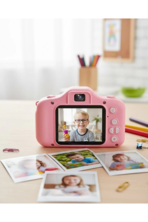 Epilons Kompakt Dijital Kamera Hd Video Ve Fotoğraf Kayıt Özellikli Usb Şarjlı Mini Cihaz