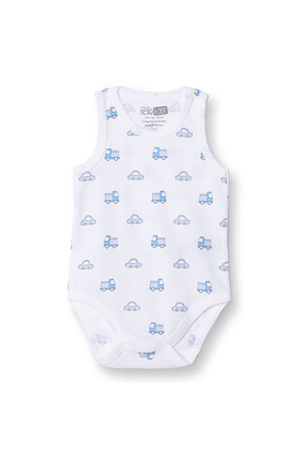 ebebek Hello Baby HelloBaby Erkek Bebek Body Zarf Yaka Atlet