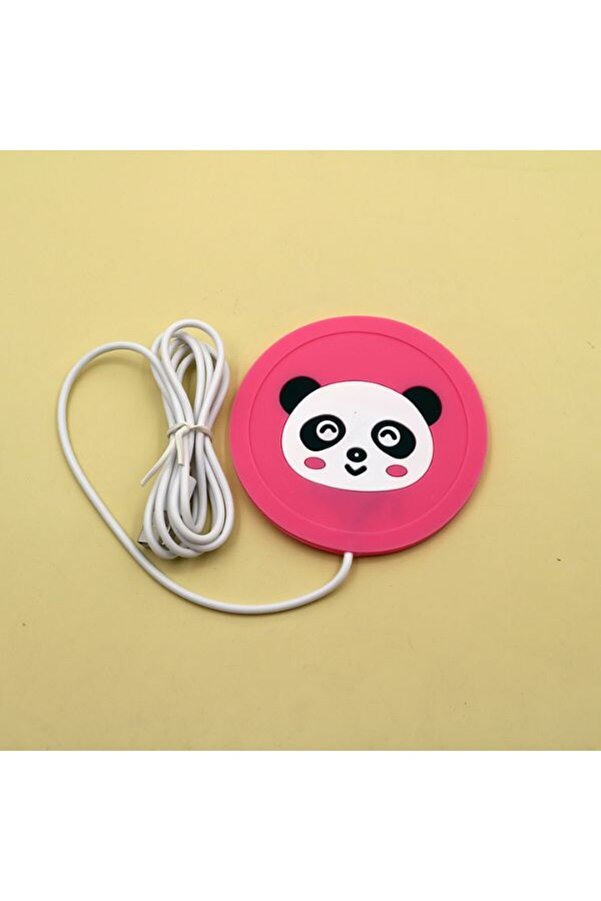GÜMRÜK BEY Panda Model , USB ile çalışan termostatlı bir bardak ısıtıcı - Bardak Altığı