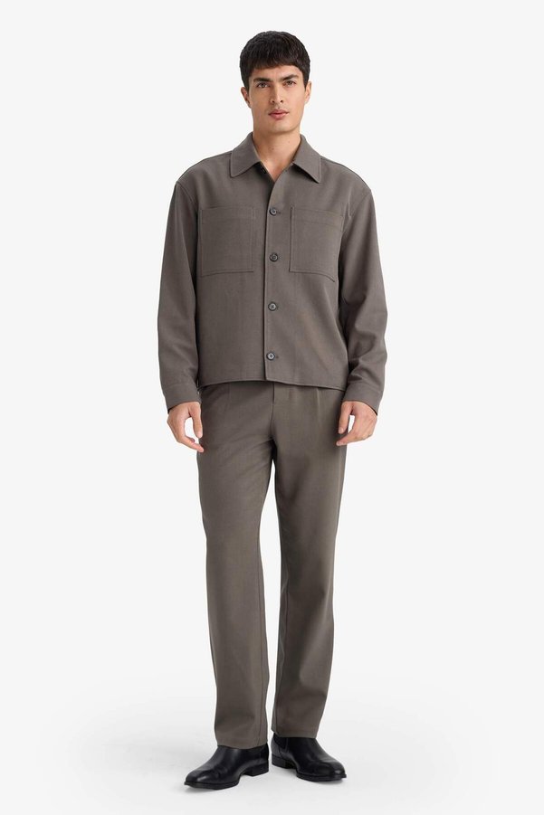 Defacto Straight Fit Trousers F9337Ax26Sp