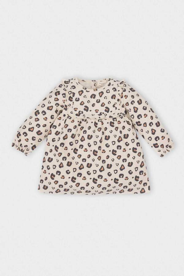 Defacto Kum Kız Çocuk Elbise D5634A5/BG744