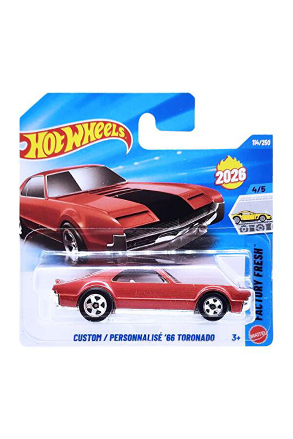 HOT WHEELS 2026 serisi custom/ Personnalise 66 TORONADO