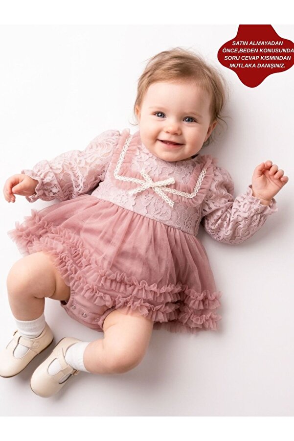 aysskids Alwin kız Bebek Elbise romper tütü prenses