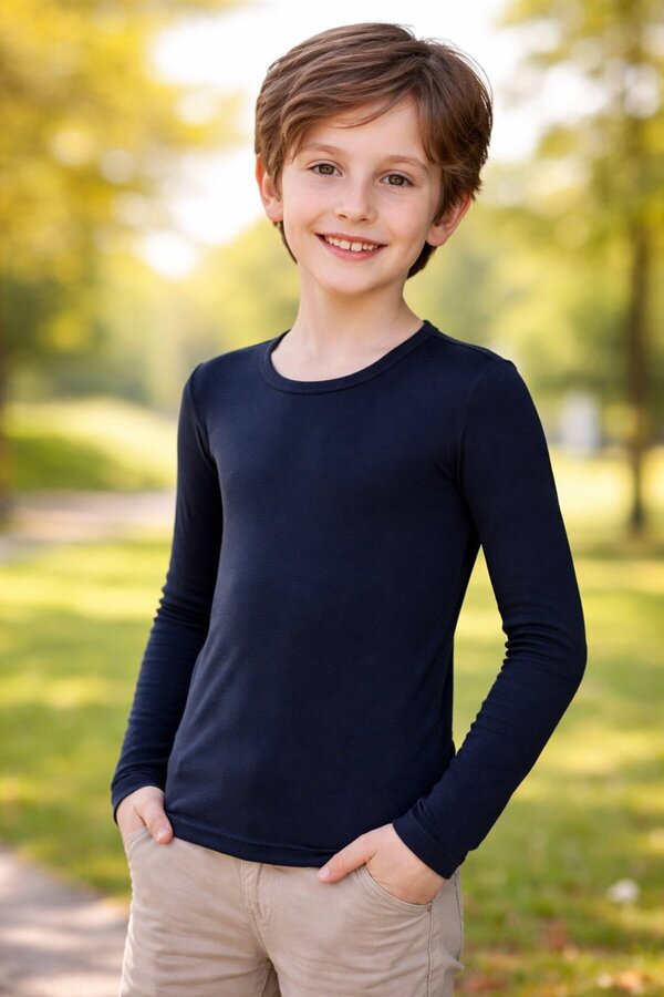 almira anne bebek Çocuk Termal Üst Kıyafet