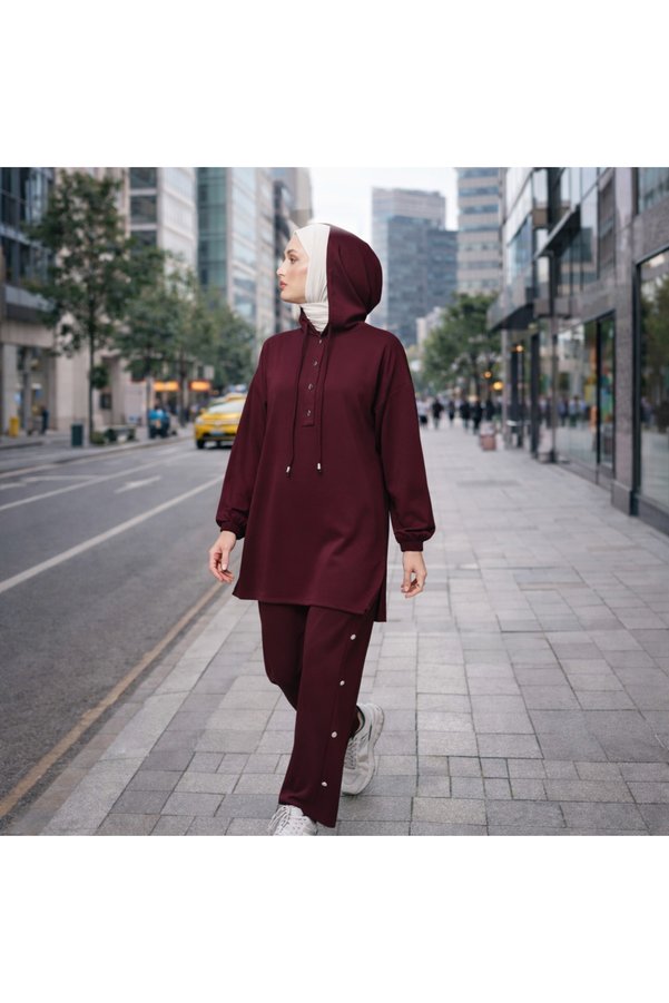 one depot only for quality life Women's Hijab Double Set