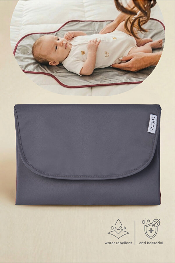 Lucina Nomi Bebek Alt Değiştirme Pedi Alt Açma Örtüsü Minderi