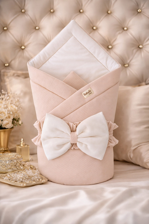 Bebella Bebek Battaniyesi %100 Pamuklu Bebek Kundak Battaniyesi Kız Erkek Dış Kundak Hastane Çıkışı