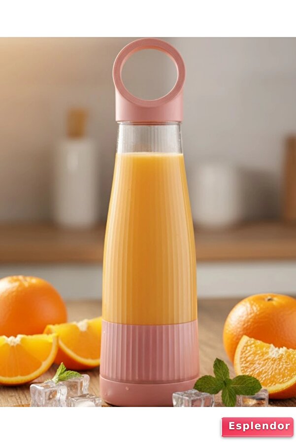 esplendor USB Şarjlı Taşınabilir Smoothie ve Meyve Blender