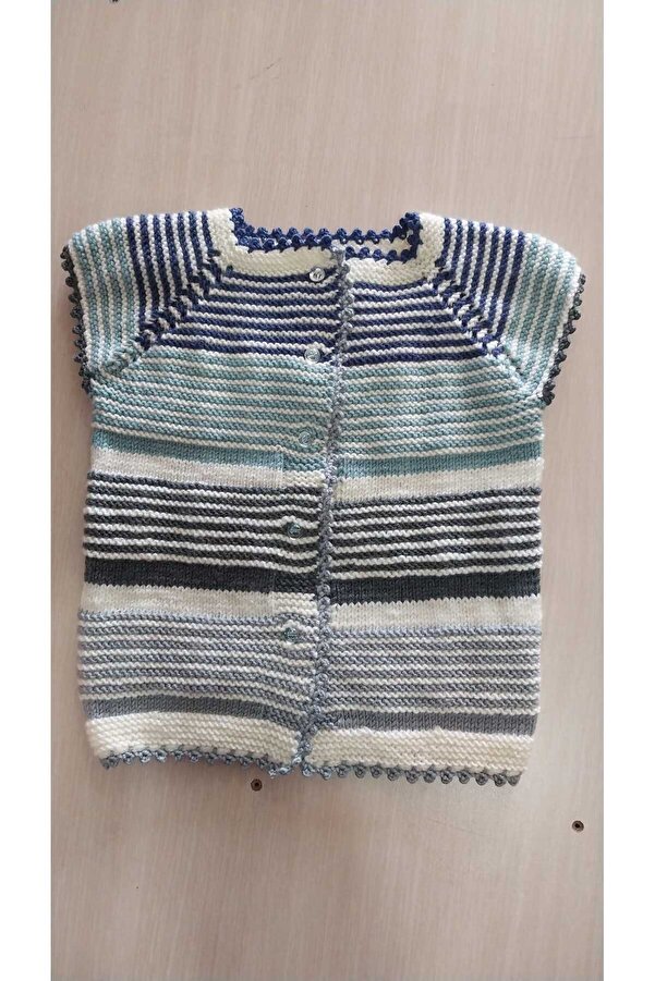 Papatyam 1-2 yaş Nako Elit Baby ipinden örülmüştür