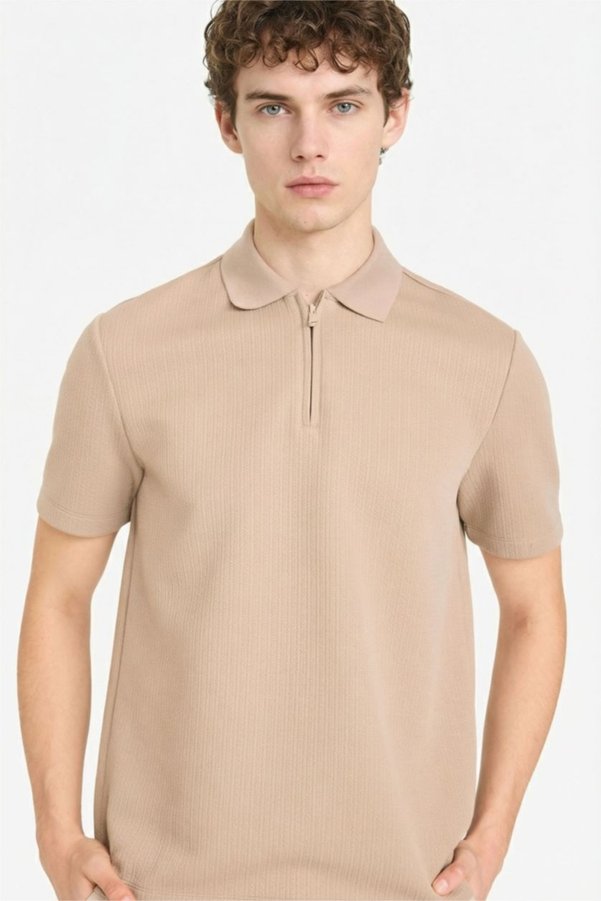 Defacto Regular Fit Short Sleeve Polo T-Shirt D7227Ax26Sp