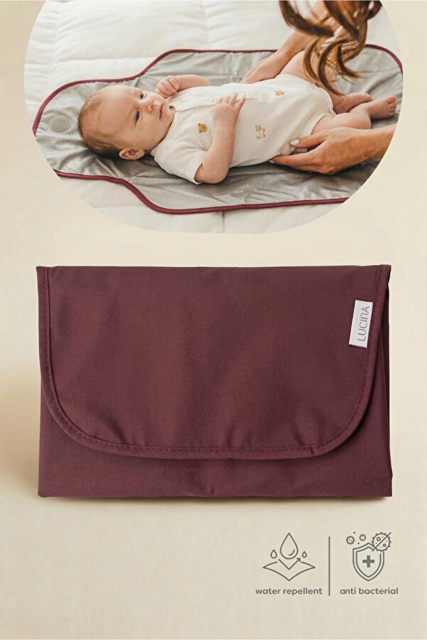 Lucina Nomi Bebek Alt Değiştirme Pedi Alt Açma Örtüsü Minderi