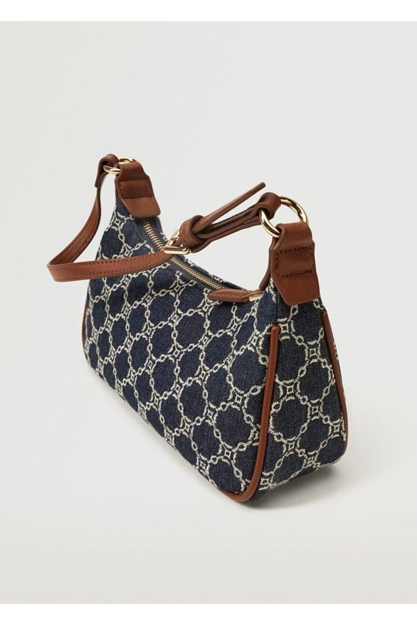 Mango chain baguette bag clearance