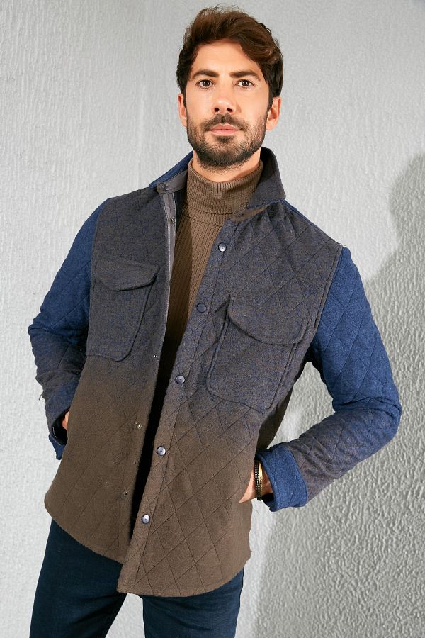 Sateen Men-ANTHRACITE GRADERAGE COAT 1
