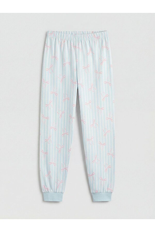 LC Waikiki Fiyonk Baskılı Kız Çocuk Pijama Altı