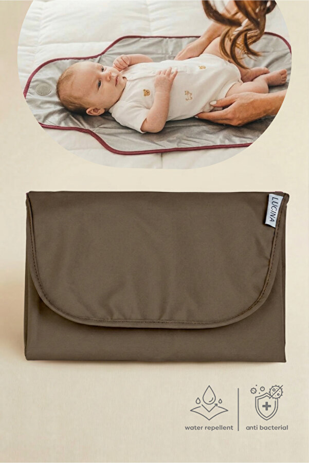 Lucina Nomi Bebek Alt Değiştirme Pedi Alt Açma Örtüsü Minderi