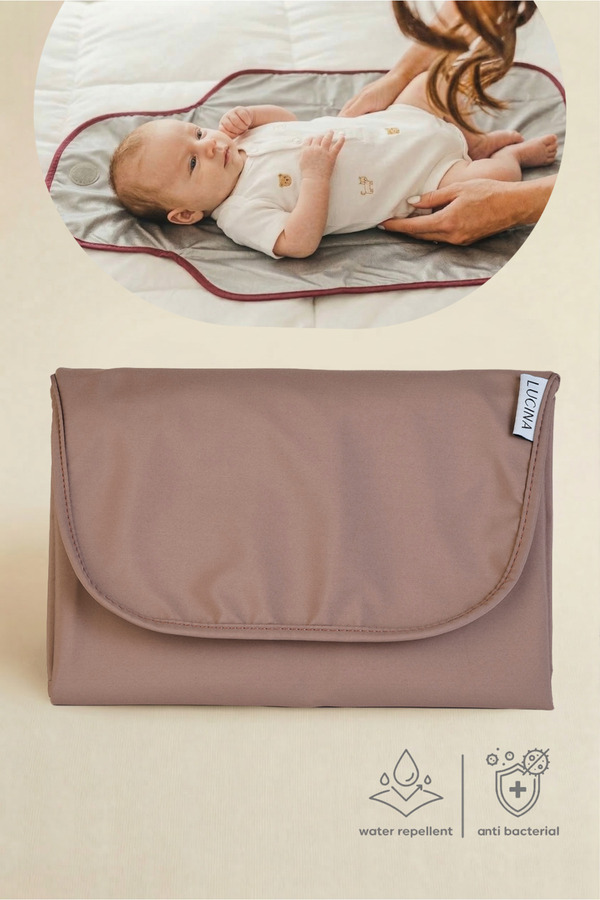 Lucina Nomi Bebek Alt Değiştirme Pedi Alt Açma Örtüsü Minderi