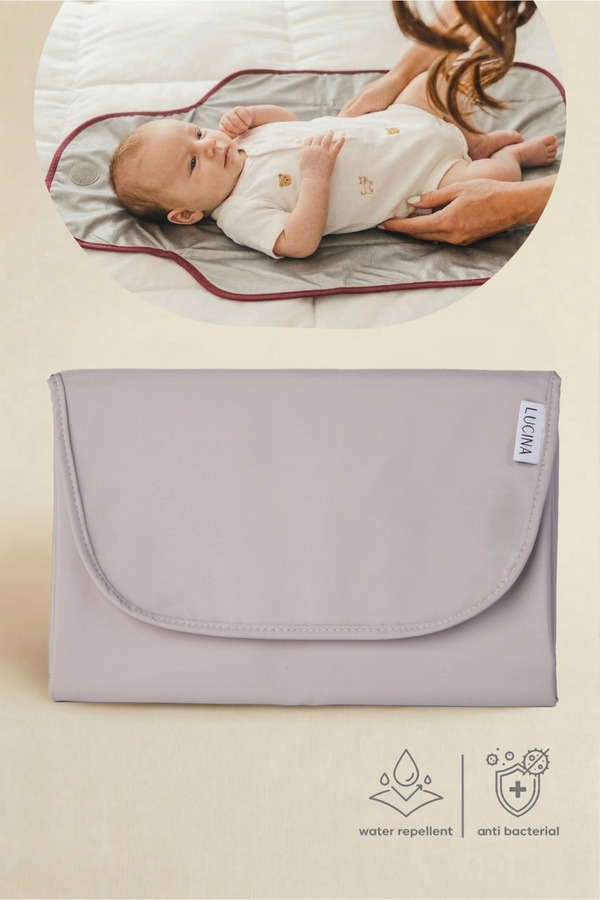 Lucina Nomi Bebek Alt Değiştirme Pedi Alt Açma Örtüsü Minderi