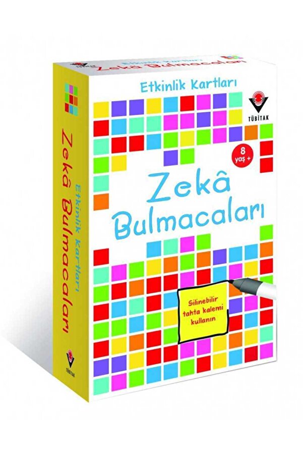 FeyzaDesign Eğitici Zeka Bulmacaları Kartları - 3+ Yaş Çocuklar İçin