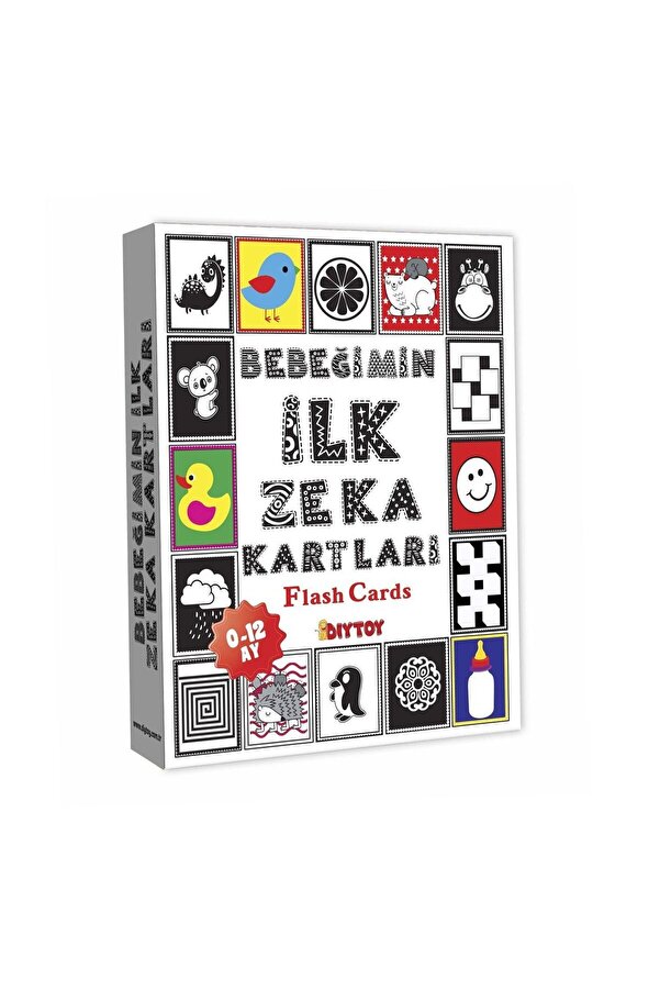 FeyzaDesign Eğitici Zeka Kartları - Bebek ve Çocuklar İçin Eğlenceli Öğrenme