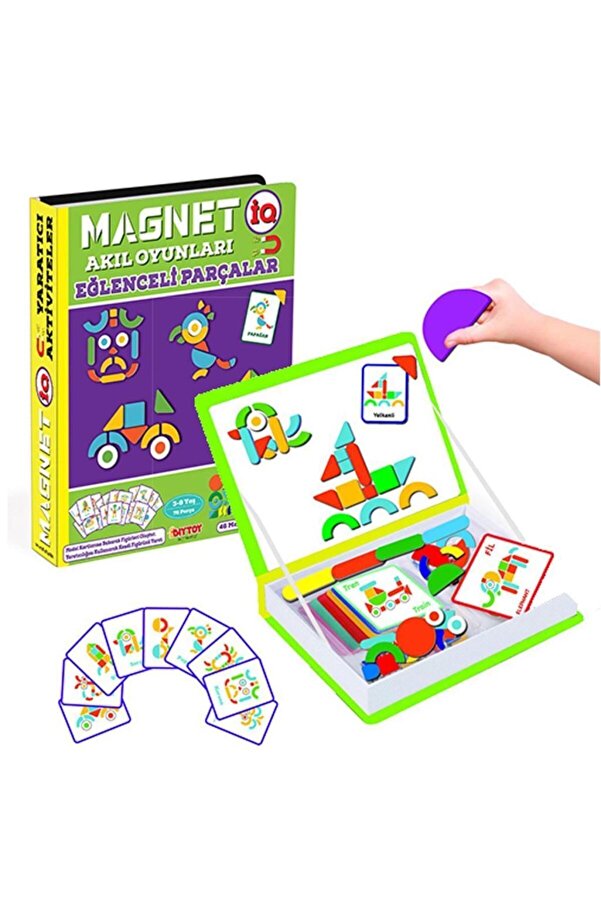 FeyzaDesign Manyetik Zeka ve Beceri Oyun Seti Çocuklar İçin Eğlenceli Aktivite