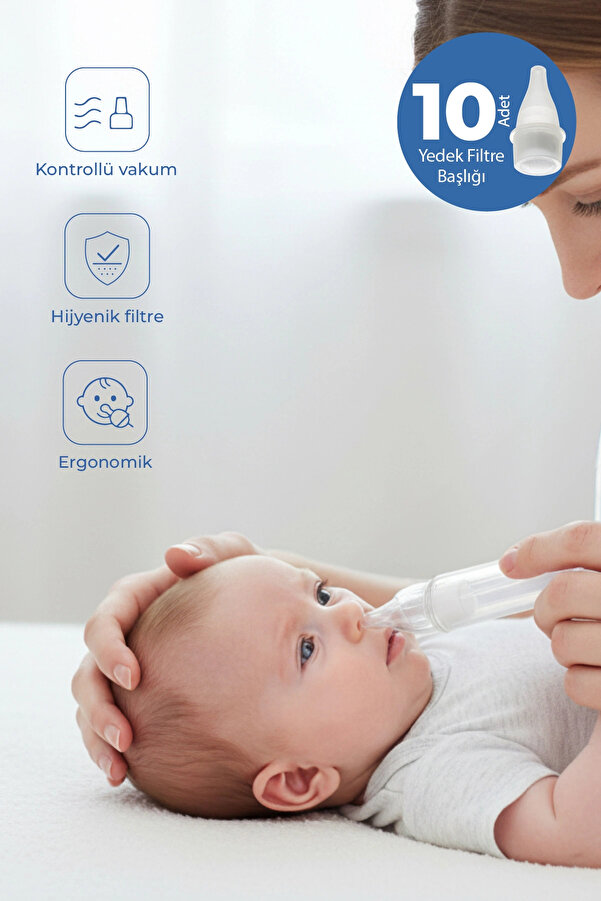 Babyjem 539 Burun Aspiratörü Yedek Filtre 10 Adet