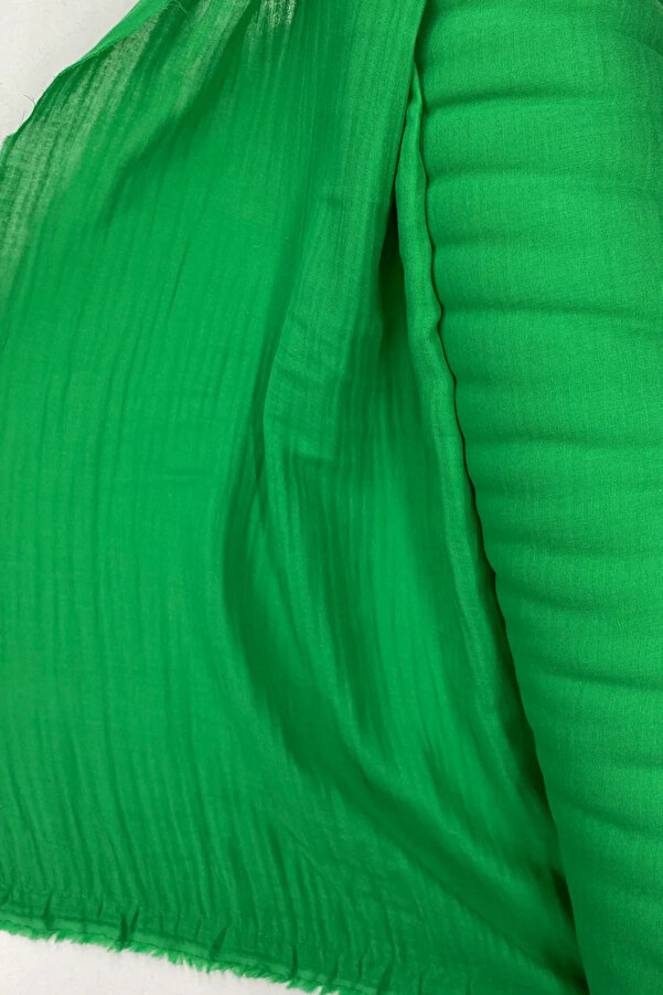 TEKNOLOJİBİZDE Çok Amaçlı Müslin Pamuklu Bebek Örtü ve Battaniye Kumaşı Müslin Bez Zümrüt Yeşili 41