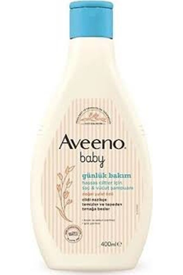AVEENO Baby Günlük Bakım Hassas Ciltler İçin Saç ve Vücut Şampuanı 400 ml