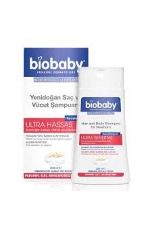 Biobaby Yenidoğan Saç ve Vücut Şampuanı 200 ml