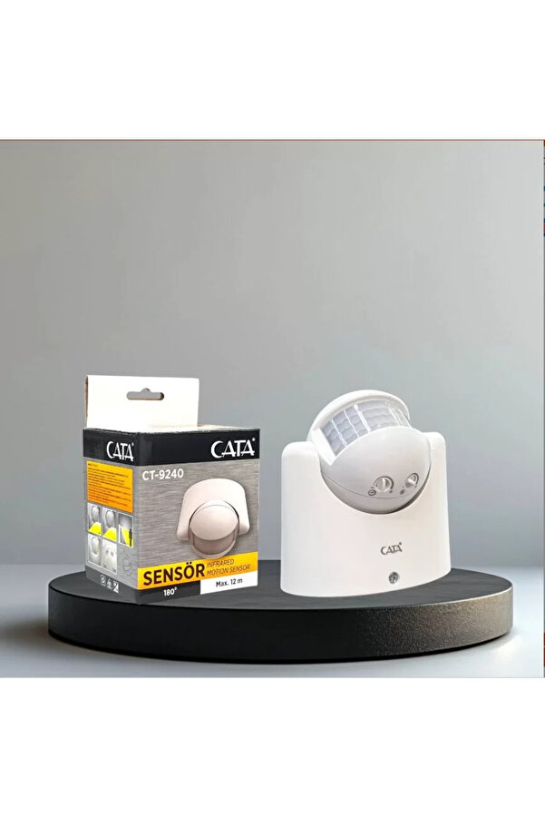 Cata 180° DUVAR TİPİ HAREKET SENSÖRÜ (1200w)