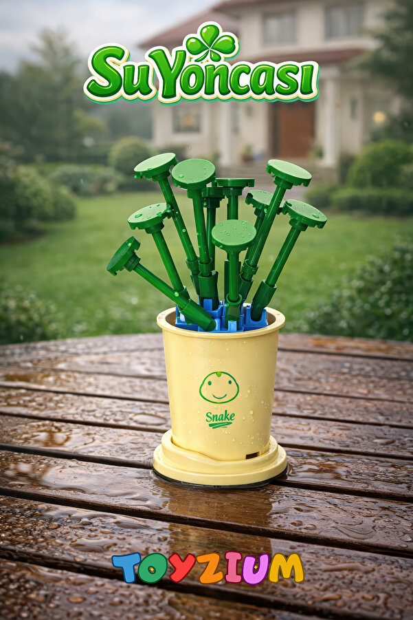 Shem Florist Su Yoncası Yapı Blok Çiçek Seti (62 Parça) - Hydrocotyle Vulgaris Plant Series