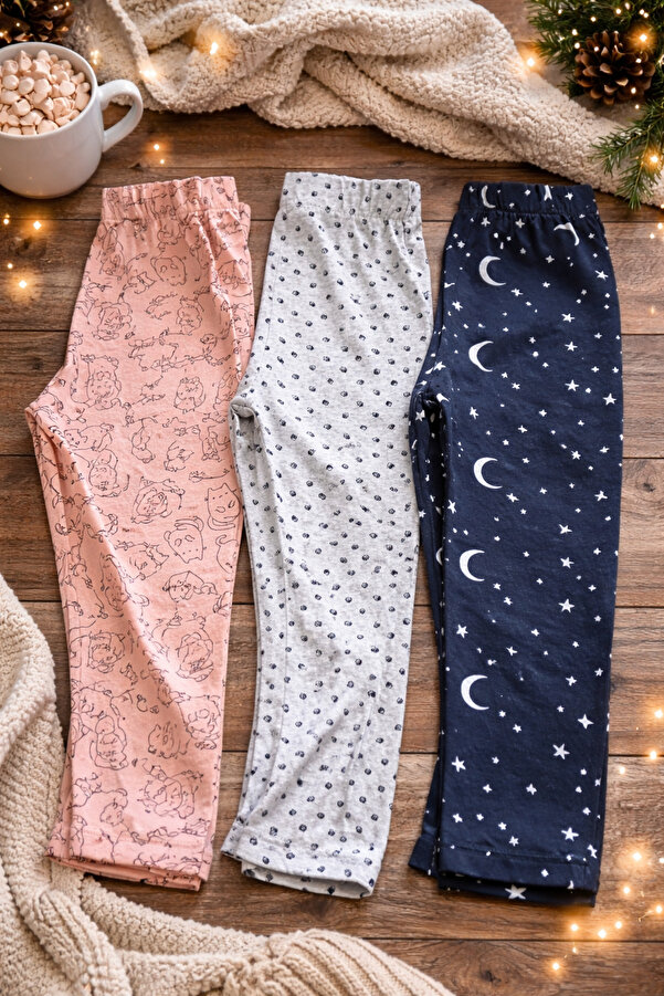 Butik 3lü 0.6 ay bebek pijama tayt