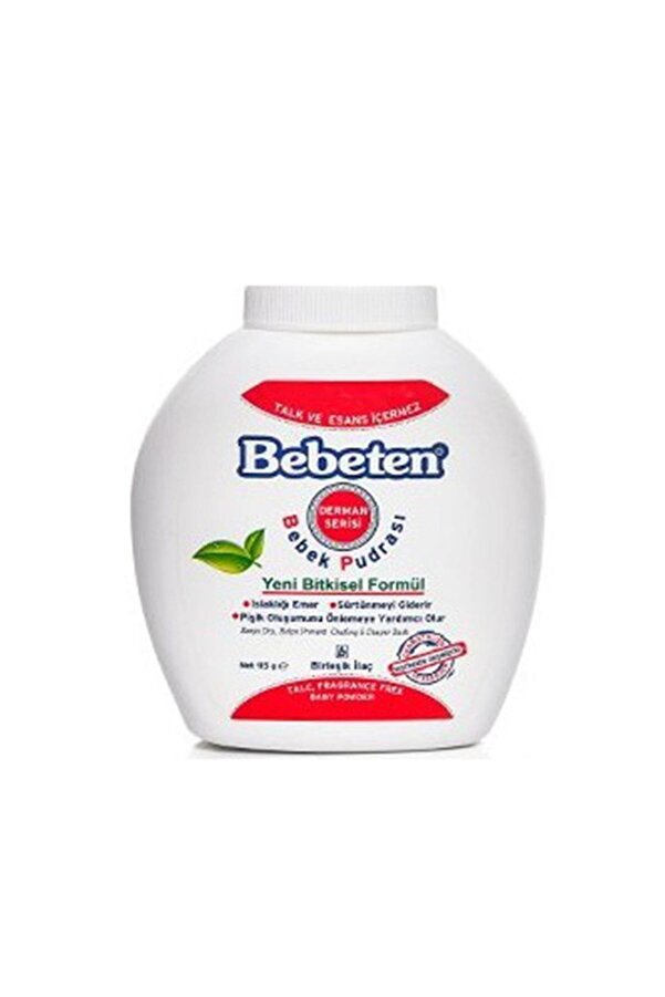 Bebeten Vücut Pudrası Talk Free Yeni Bitkisel Formül 115 gr