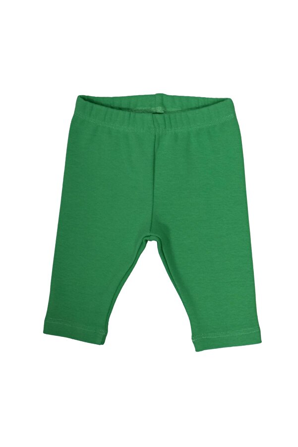OrganicKid Basic Kız Bebek Yeşil Tayt