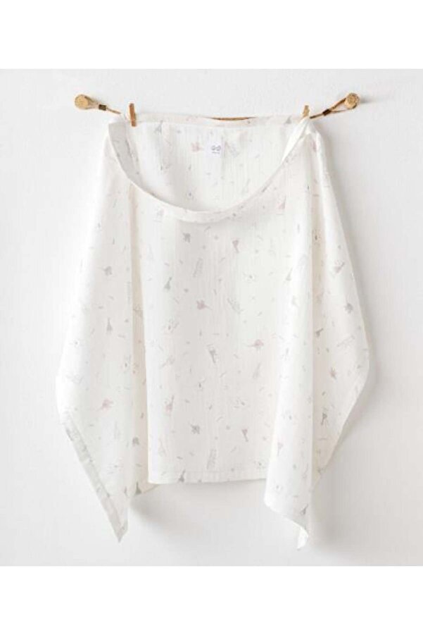 Andy Wawa Andy Wawa Emzirme Örtüsü Müslin Home Ekru