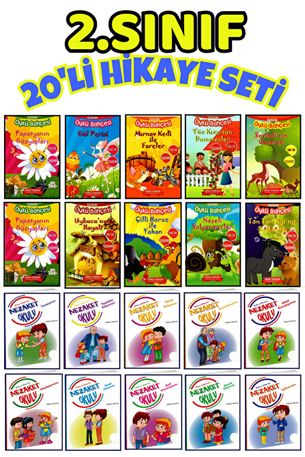 GÖNÜL YAYINCILIK : 2. Ve 3.sınıflara Uygun Okumayı Sevdiren Öğretmen Tavsiyeli Okumayı Sevdiren Hikaye Seti.