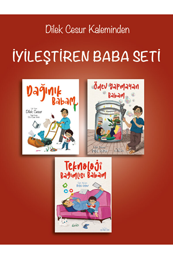 ENDA YAYINCILIK Iyileştiren Baba Hikaye Kitabı Seti-dilek Cesur