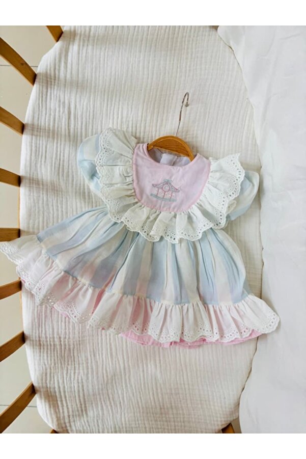NUNU BABY Lunna Kız Bebek Elbise