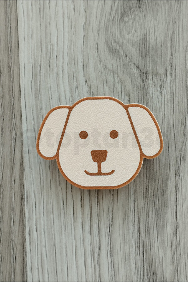 Toptan3D Köpek Dolap Kulpu - 4'lü Hayvan Seti - Çocuk Odası Dolap Kulpları (1 Adet)