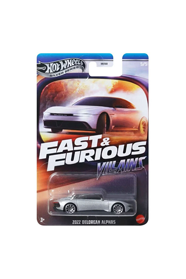 HOT WHEELS Fast And Furious Villains - 2022 Delorean Alphas - HNR88 / JBY38